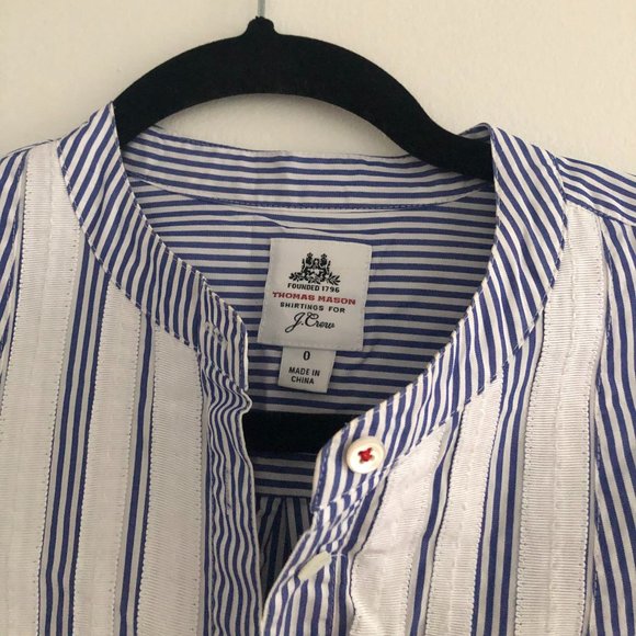 J.Crew Thomas Mason striped cotton shirt - Picture 3 of 7